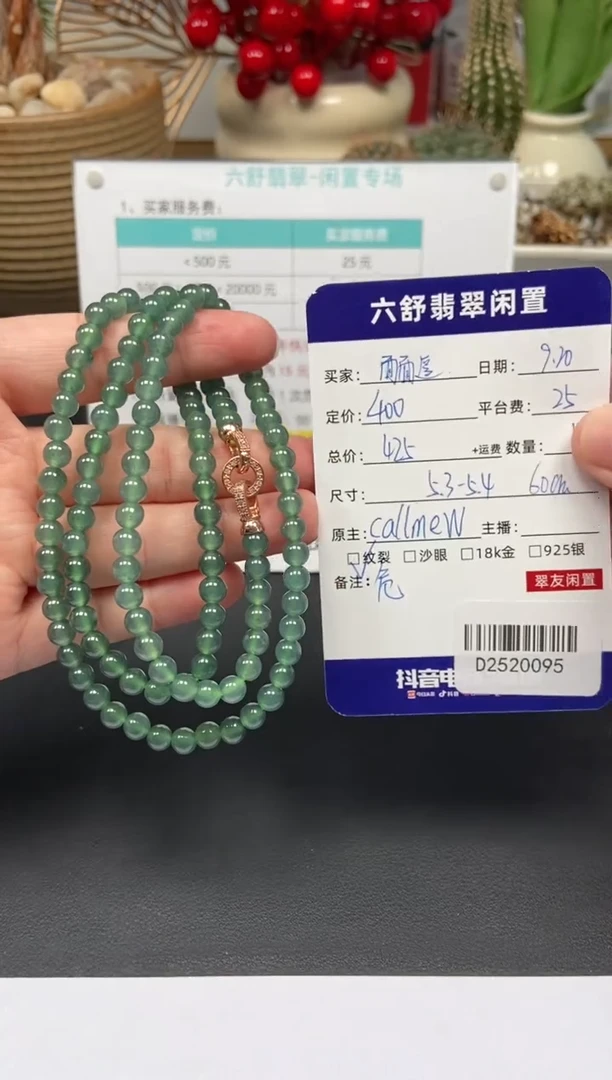 颈饰未镶嵌翡翠面*逗D2520095