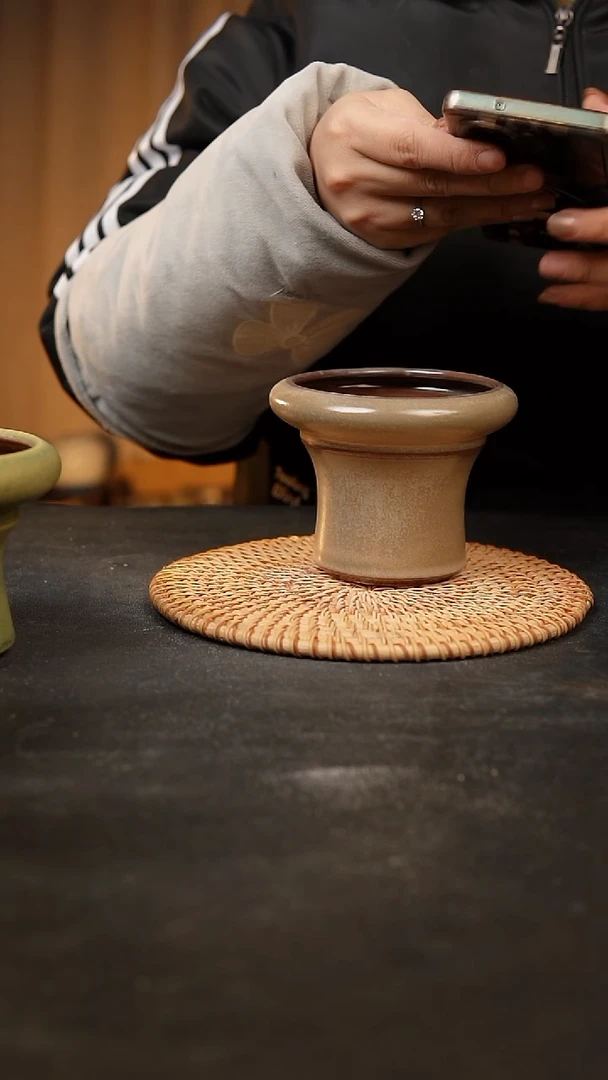 【闪购商品】瓷片泥泥手工花盆