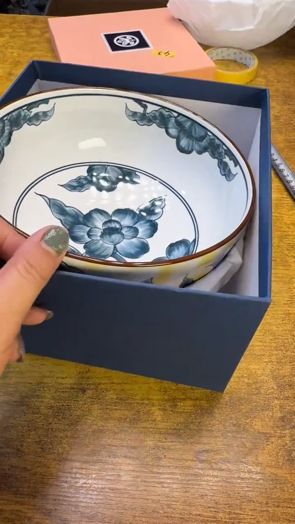 瓷器瓷器瑕疵老破旧43一对大碗