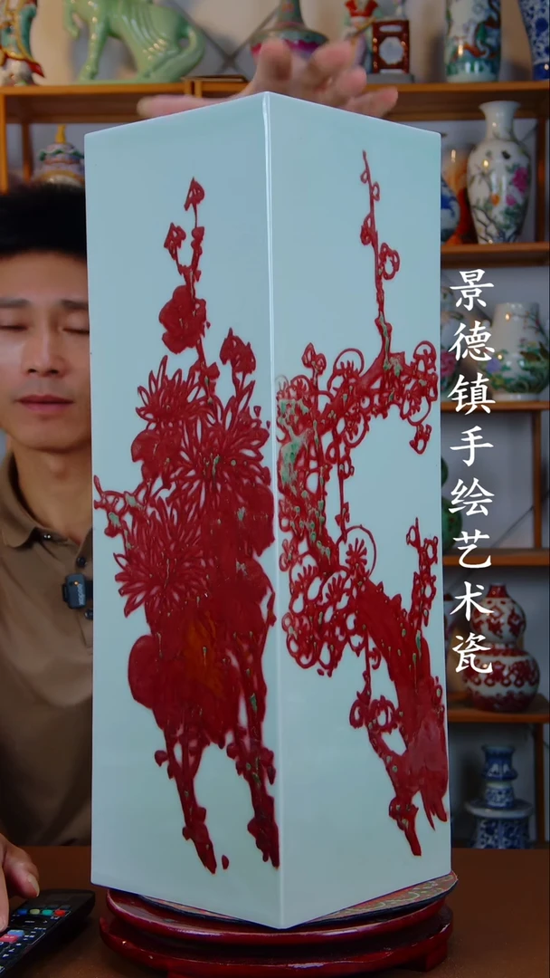 现代景德镇手工手绘陶瓷摆件51