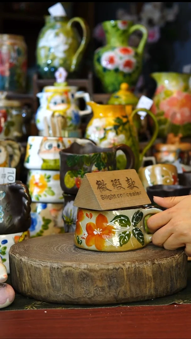 陶瓷109景德镇手工手绘釉下彩