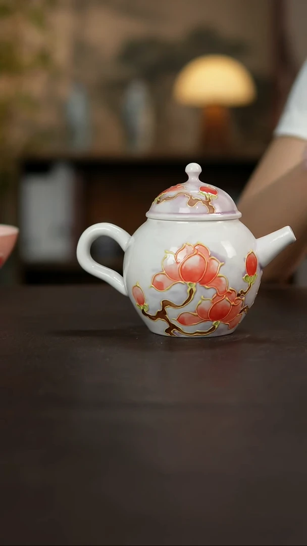 杯景德镇陶瓷杯碗柴烧多人