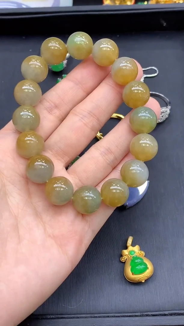 未镶嵌手链翡翠583-中国好珍宝