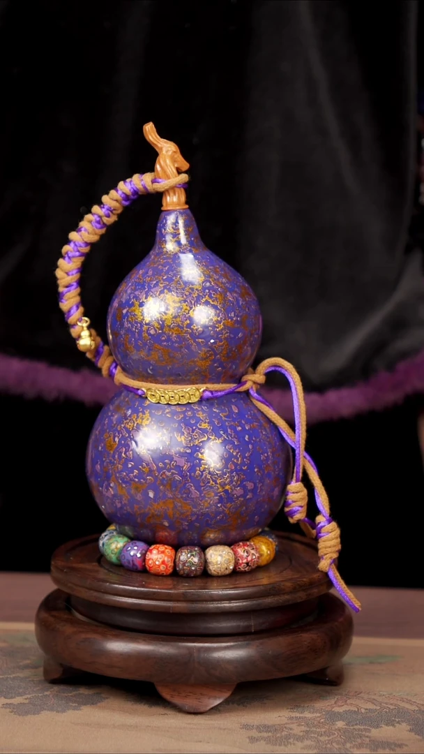 【闪购商品】27易林高端工艺大漆酒葫芦--358