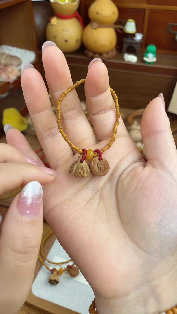 手串/手链核桃竹节手串一物一拍好运连连款
