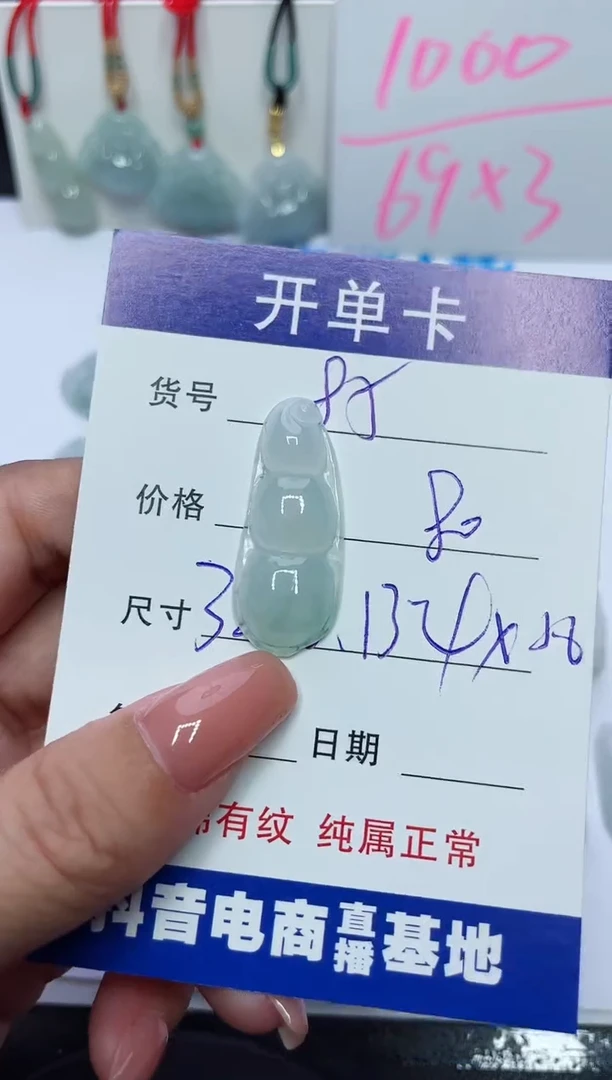 【闪购商品】翡翠颈饰未镶嵌A货 85