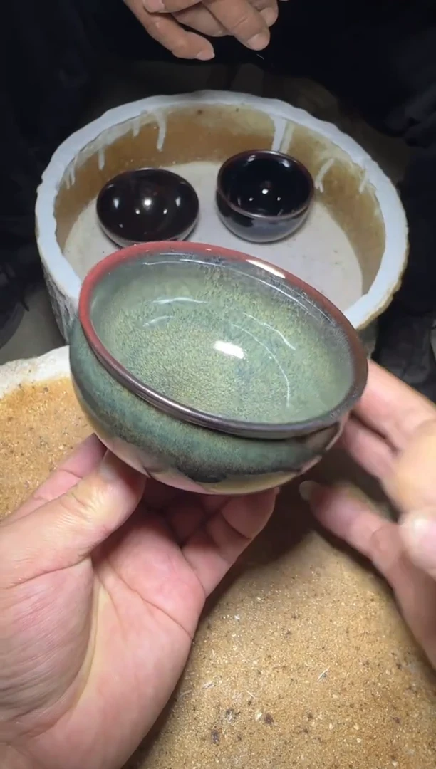 茶盏131号宋钰龙窑柴烧作品