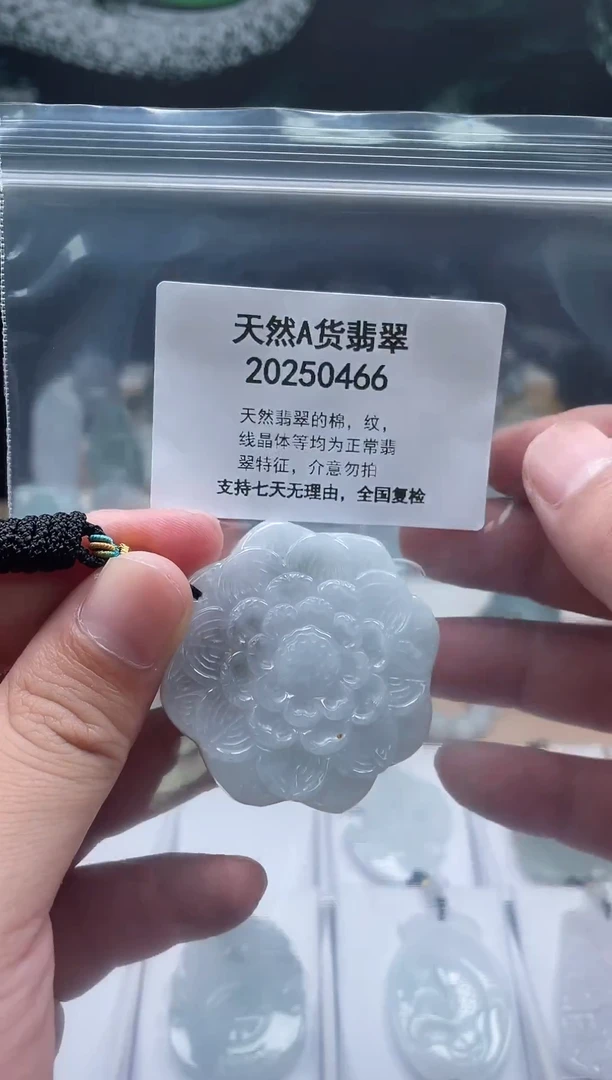 翡翠未镶嵌颈饰瑶宇珠宝07050022