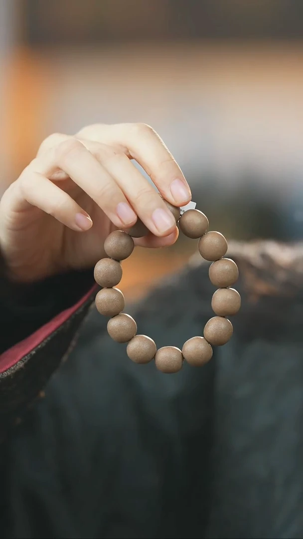 泥塑大四合1.5左右素珠单圈福利手串