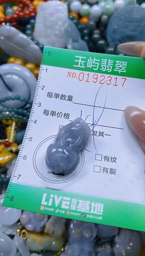 翡翠未镶嵌颈饰闪购0192317