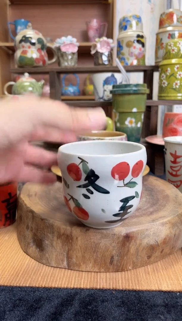 瓷片手绘高温釉下陶瓷