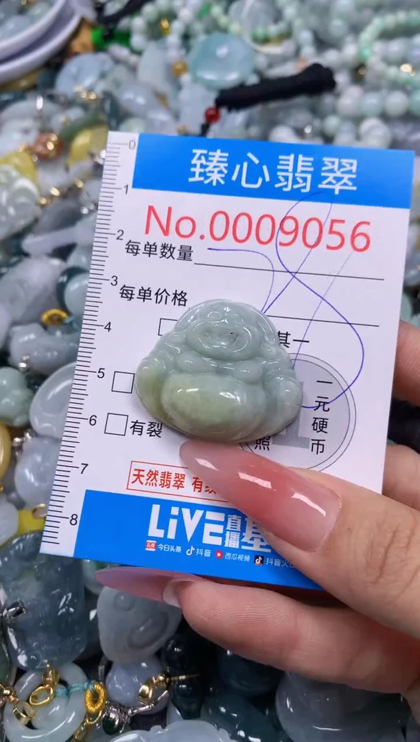 【闪购商品】翡翠颈饰未镶嵌含绳0009056