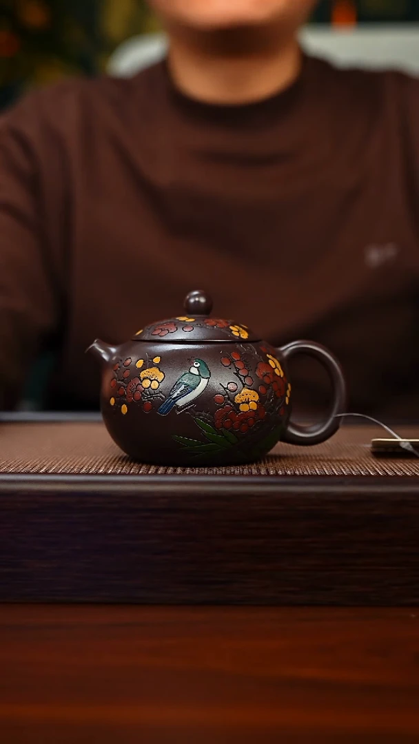 茶壶紫砂原矿紫砂手工茶壶