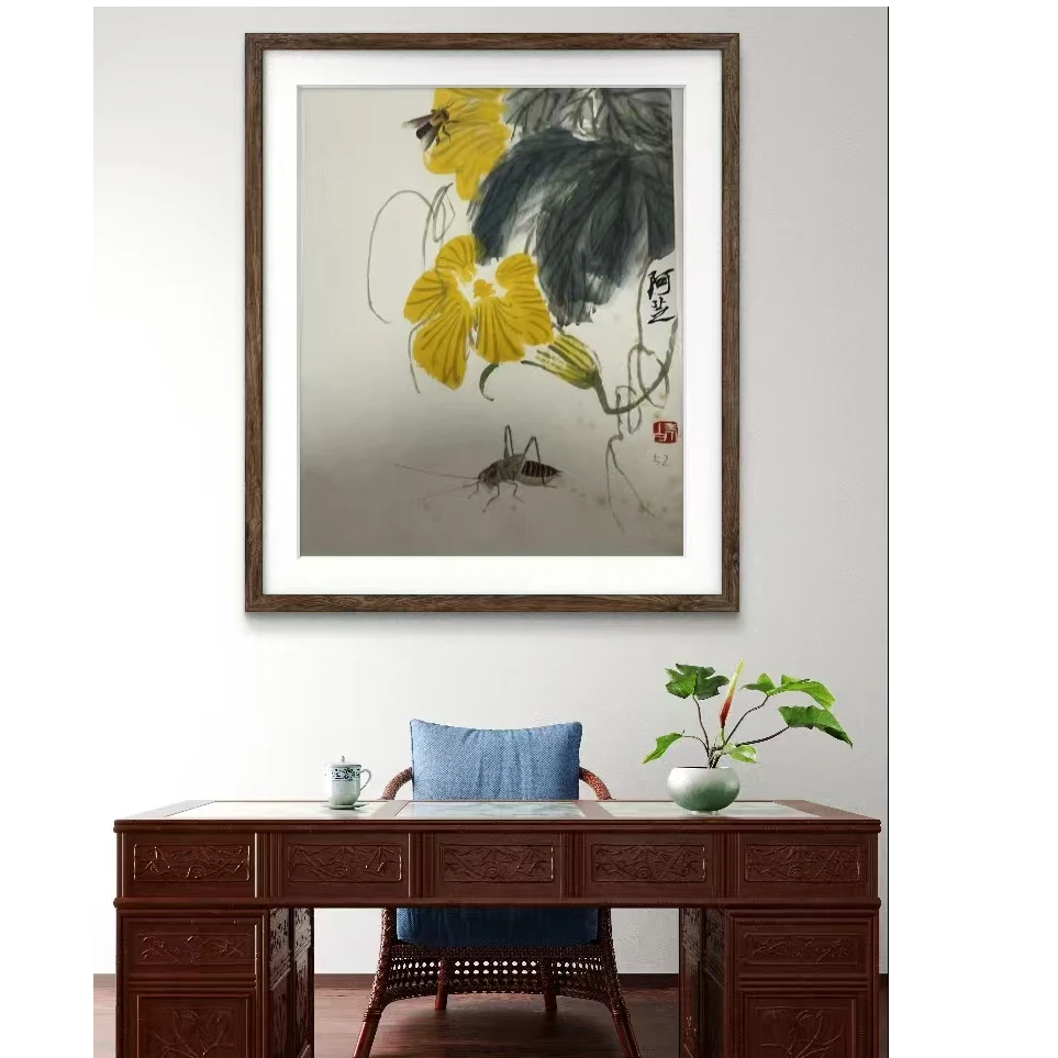 橱窗展示/二兄弟甄选号//齐白石复刻版画