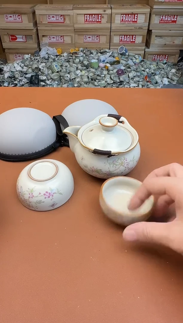 旅行有些茶具有瑕疵介意勿拍，直播样品清货都是孤品亏本卖
