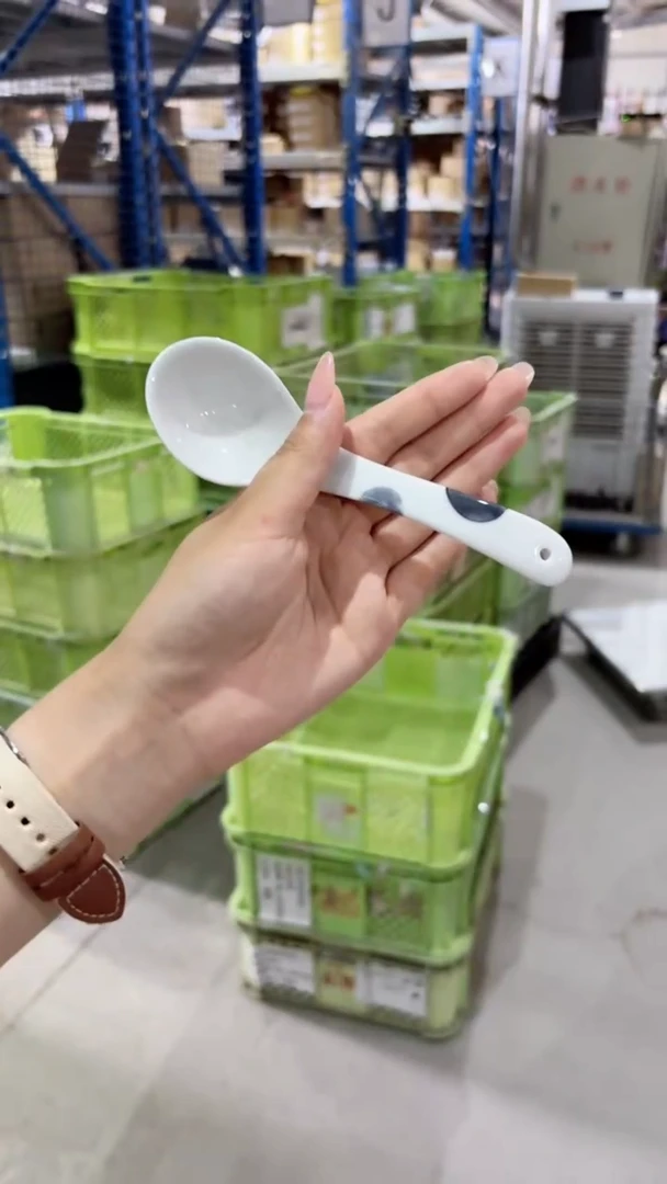 搪瓷(C)しゃぼん スプーン 灰