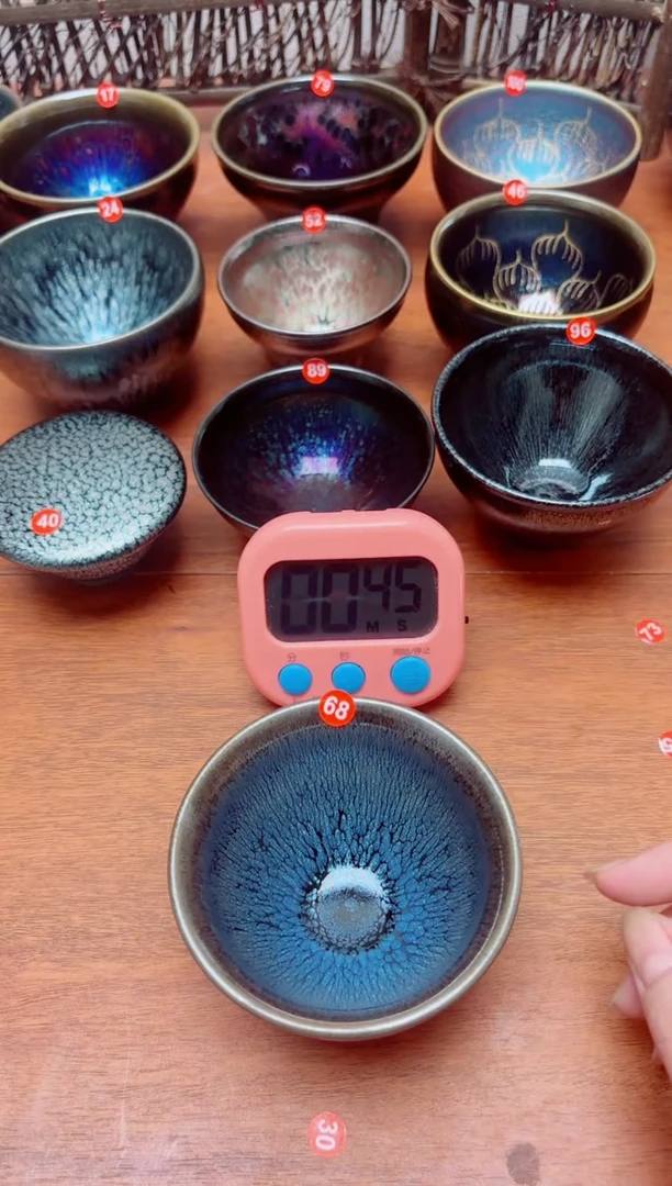 茶盏㶁68号建盏工匠茶器