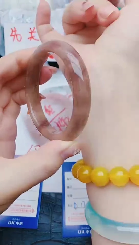 未镶嵌手镯石英质玉z57+58-59