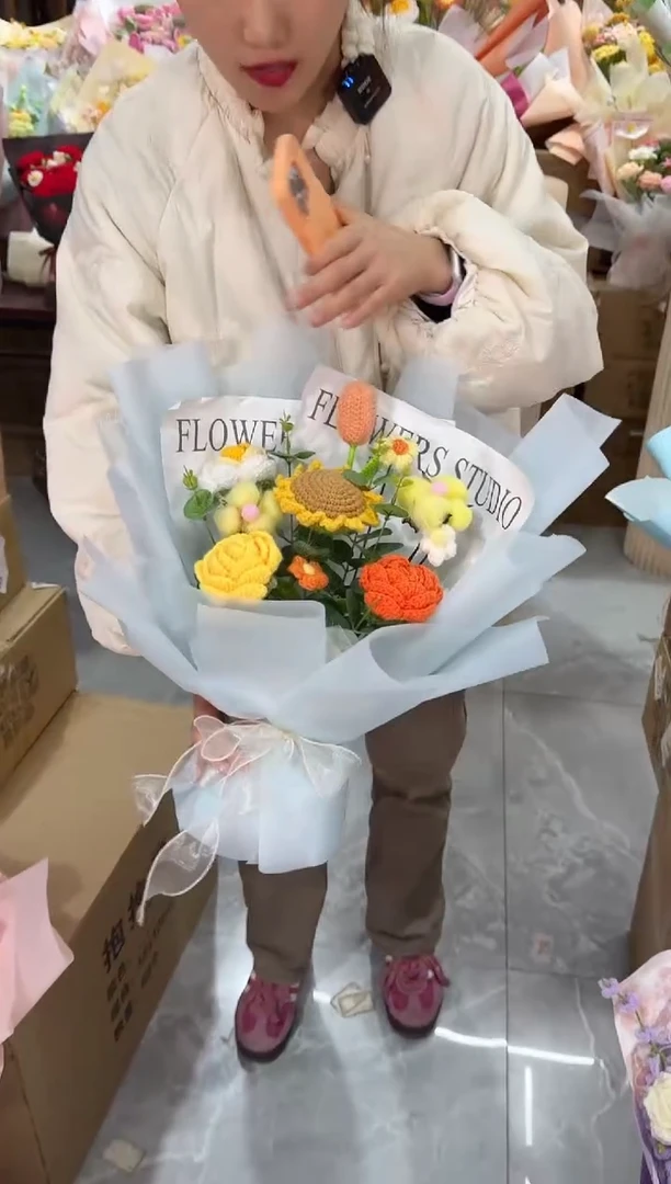 非遗手工花束，孤品定制！