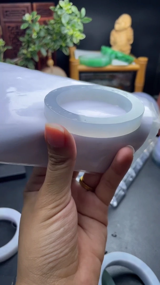 定制翡翠毛胚手镯未镶嵌毛胚定制