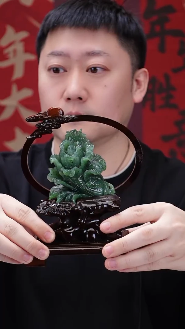 【闪购商品】和田玉摆件未镶嵌B0117GMD400白菜摆件