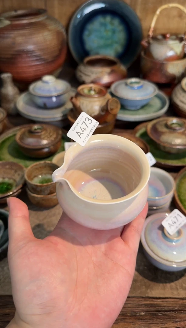 A473破碎感泥料非柴烧，跑单禁拍