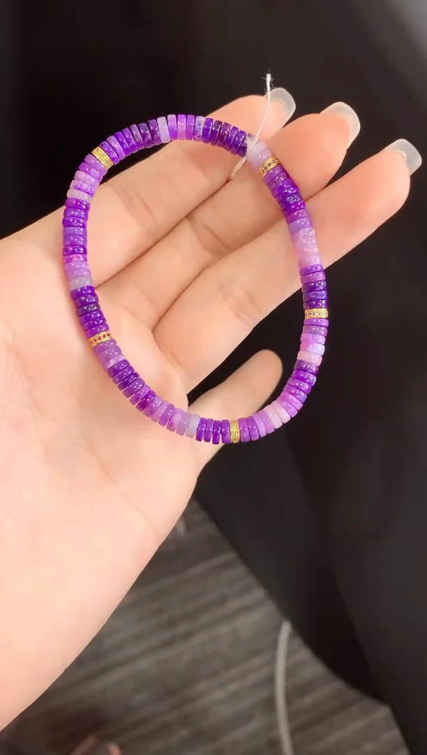 【闪购商品】苏纪石（舒俱来）.18K金镶嵌舒俱来手串