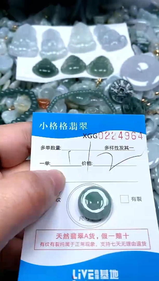 【闪购商品】翡翠颈饰未镶嵌闪购商品0224964