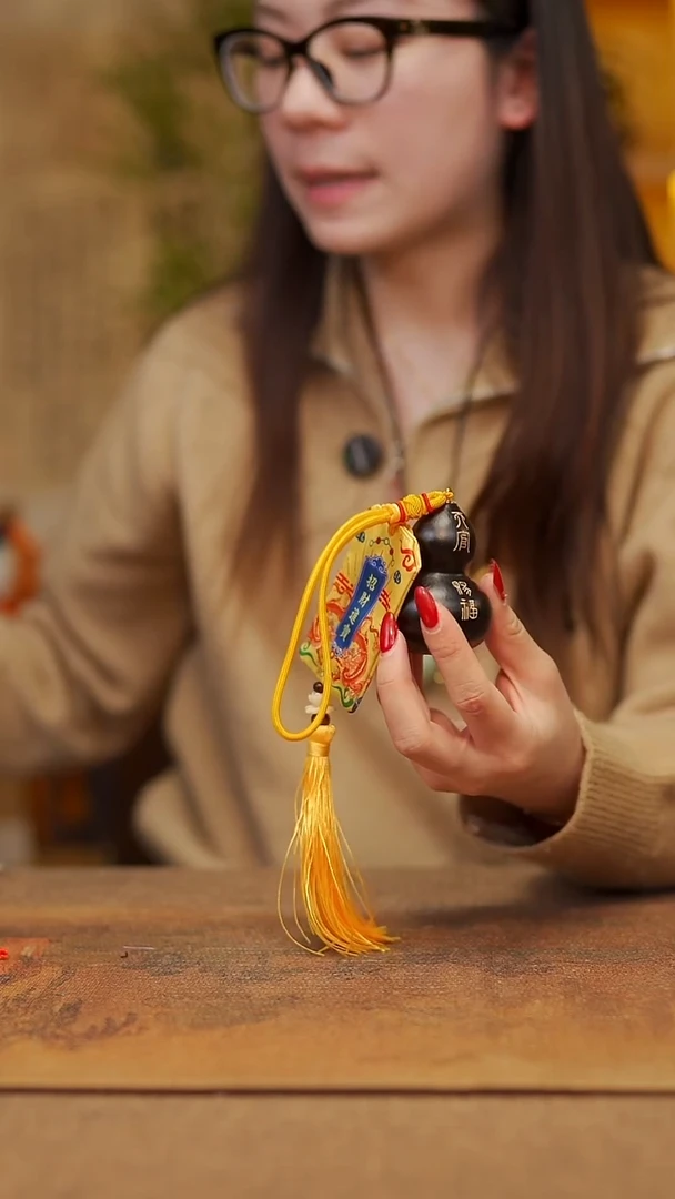 【闪购商品】386宴禾堂天然大漆小葫芦--58