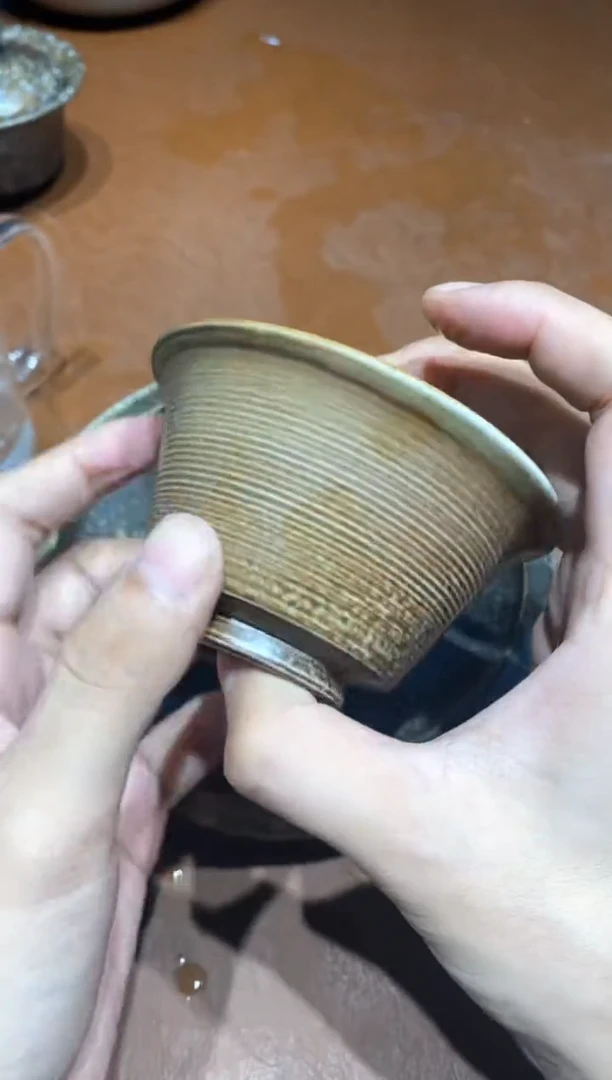 奢瓷/瑞寅柴烧茶器（盖碗）092