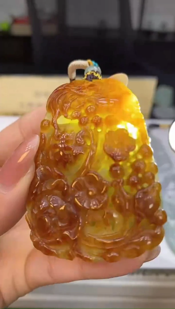 颈饰未镶嵌翡翠40860
