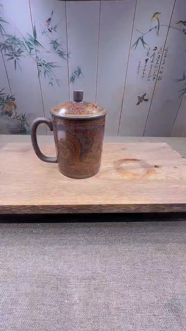 @微光茶器紫砂办公杯G083