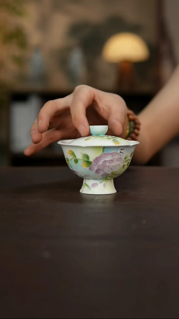 杯景德镇陶瓷杯碗柴烧多人