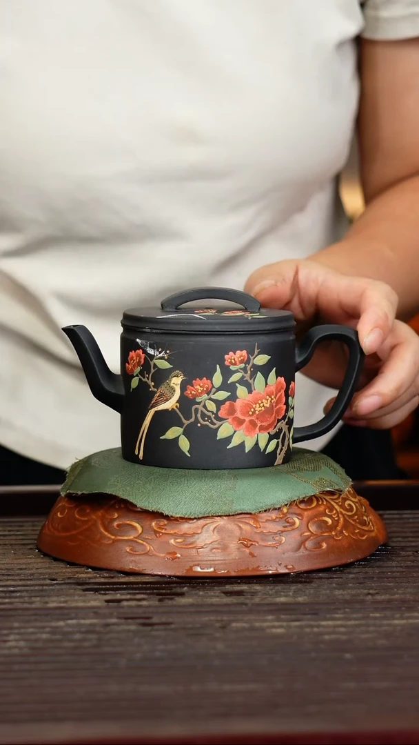 宜兴原矿紫砂壶茶壶220C