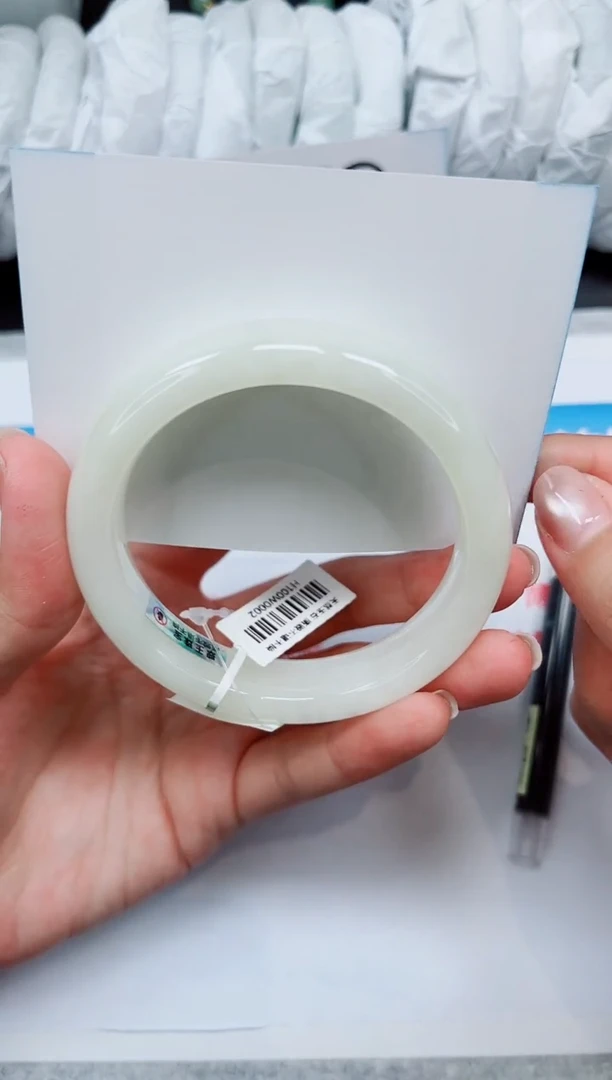 和田玉手镯未镶嵌HT140-60.6