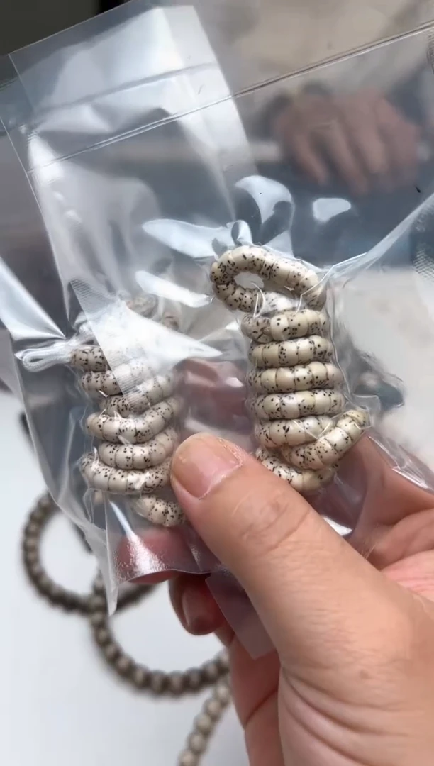 手串星月菩提6原白大肠微氧化