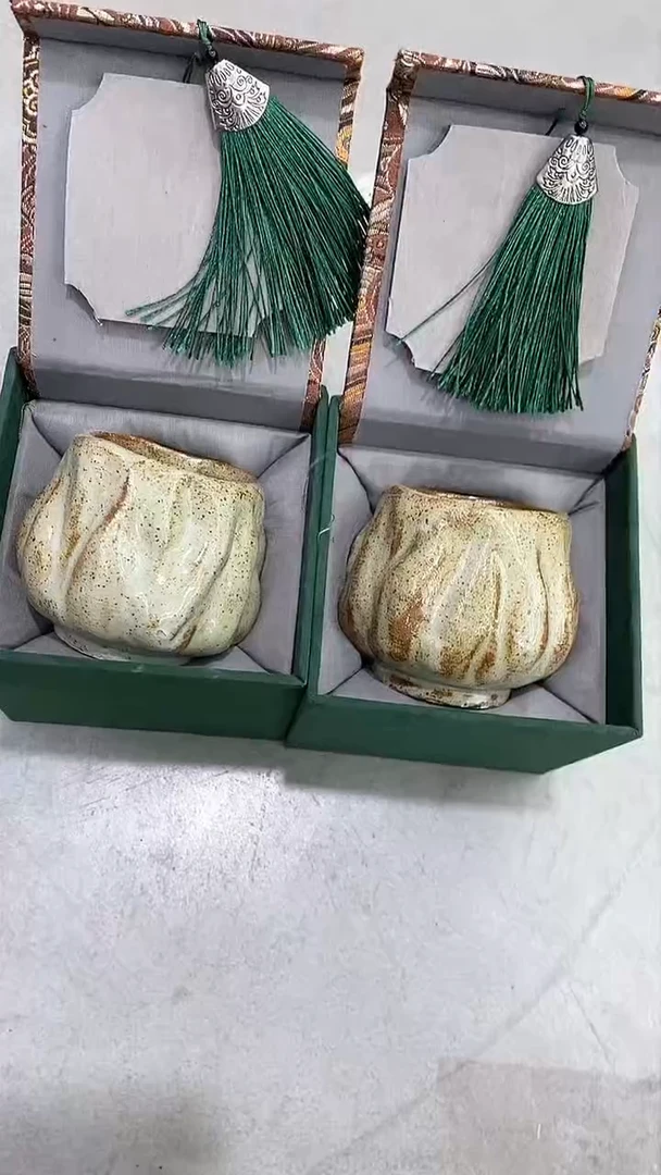 瓷片陶瓷茶器孤品2个