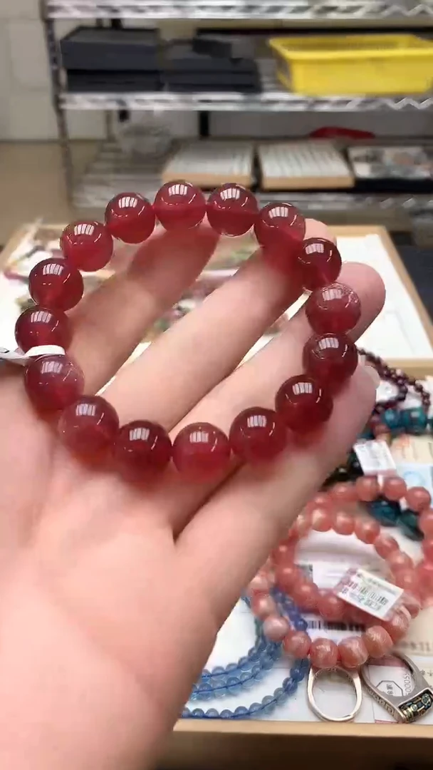 【闪购商品】石英质玉手链未镶嵌手链42