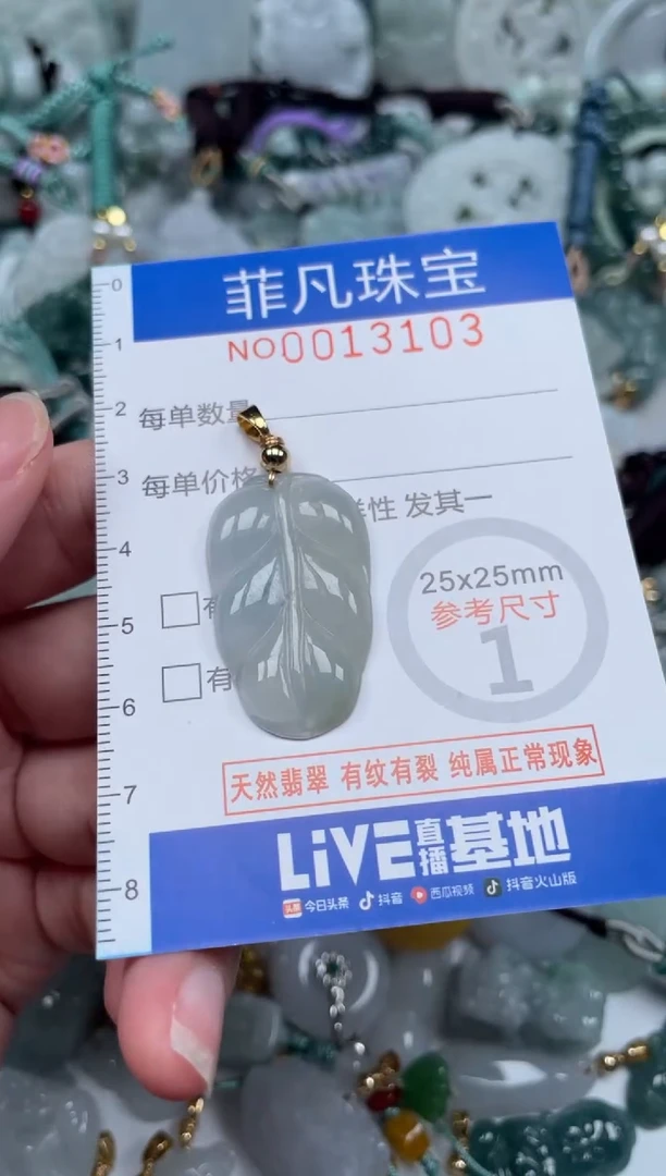 颈饰未镶嵌翡翠13103