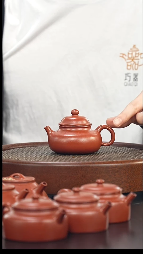 茶壶紫砂全手工微微瑕-185