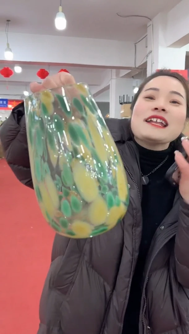 【闪购商品】琉璃迪喜花器-a-早31