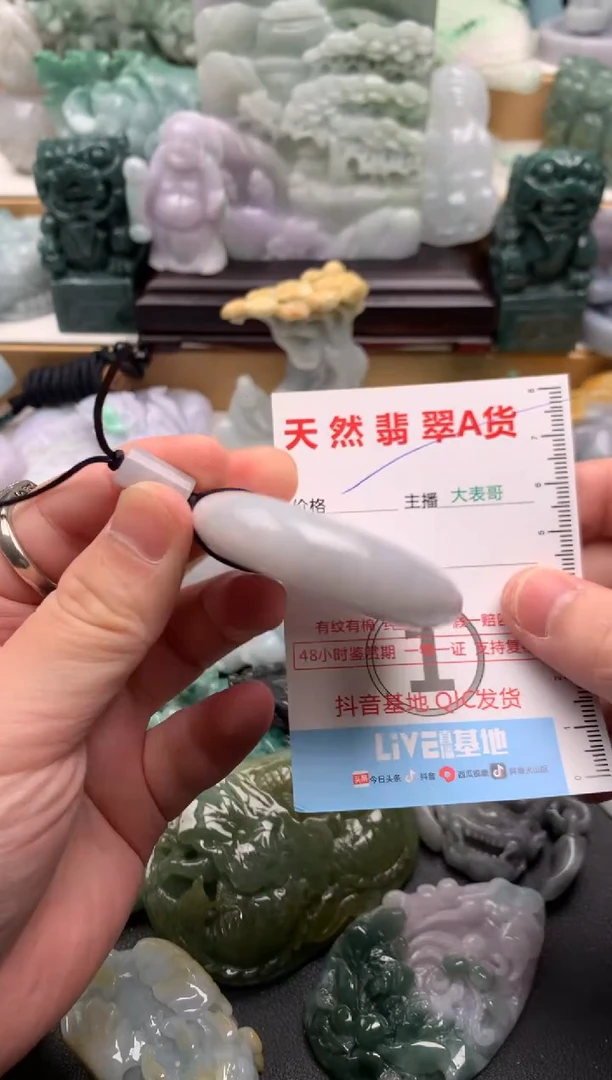 吊坠(不含链)未镶嵌翡翠1