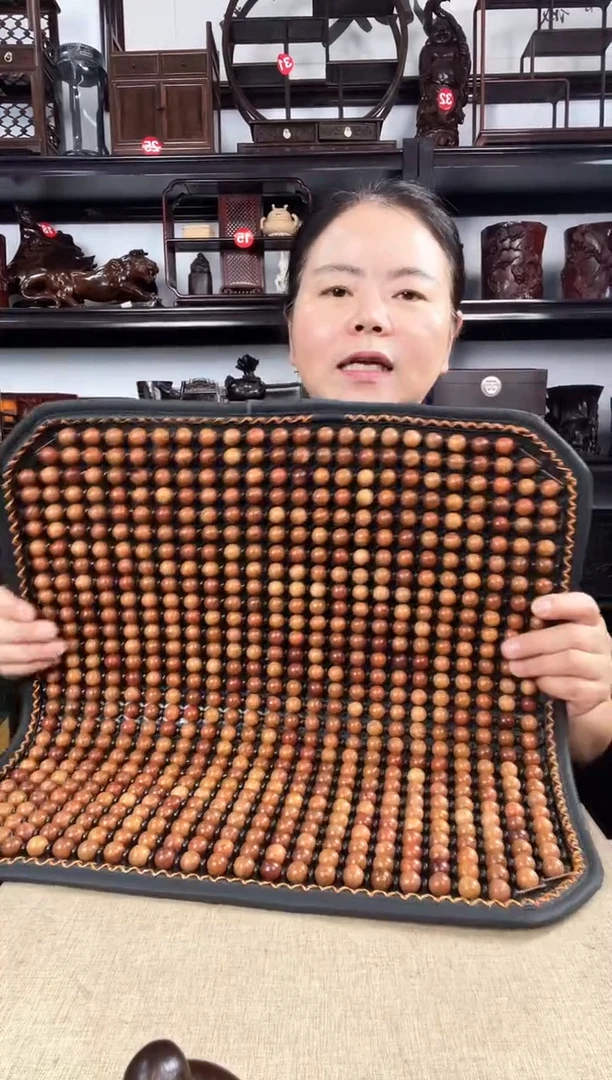 木坐垫老李红木工艺品