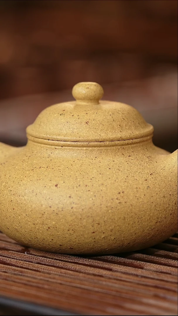 茶壶紫砂原矿紫砂壶  容天满砂  150cc