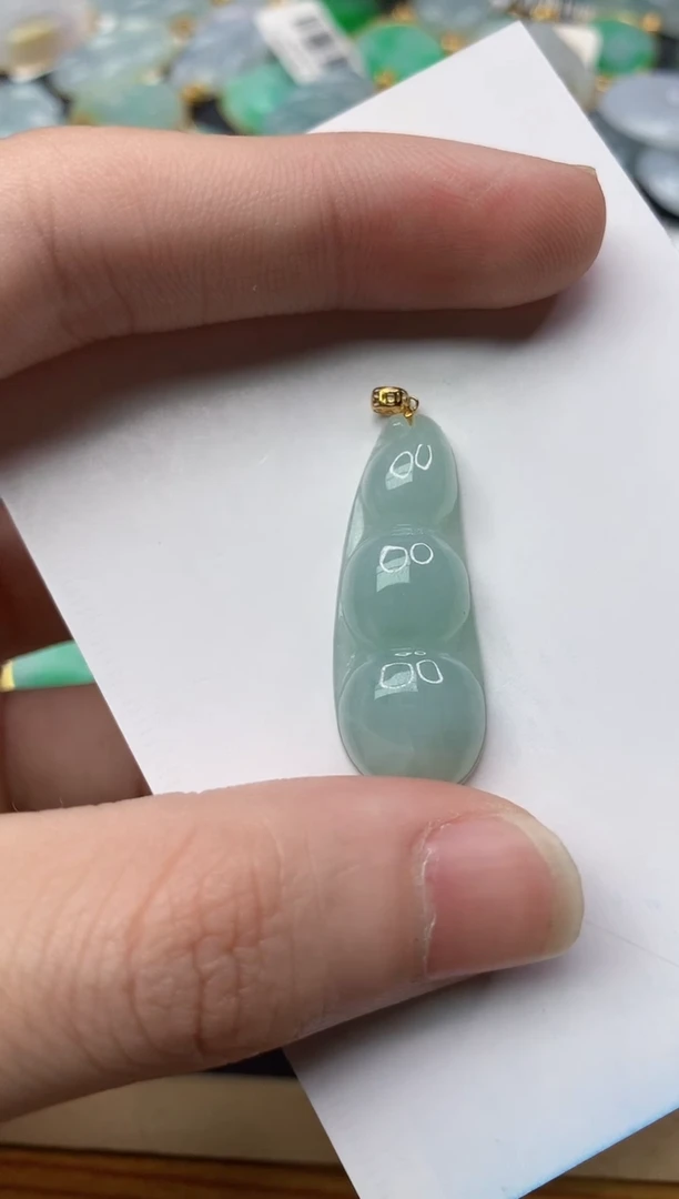 【闪购商品】翡翠颈饰18K金镶嵌1...........