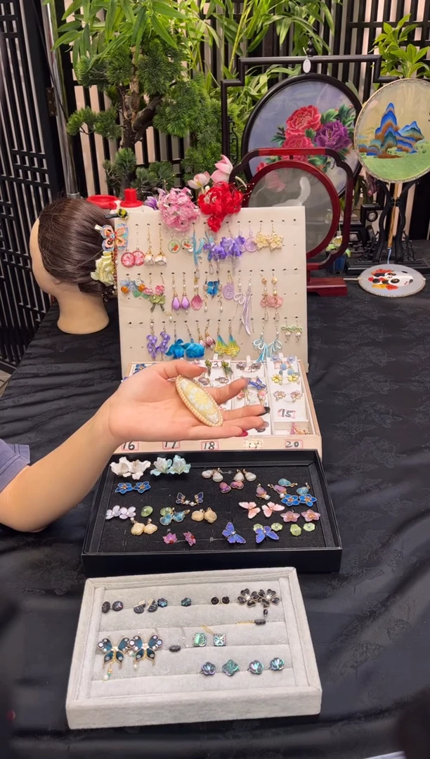 织绣钱*非遗苏绣饰品