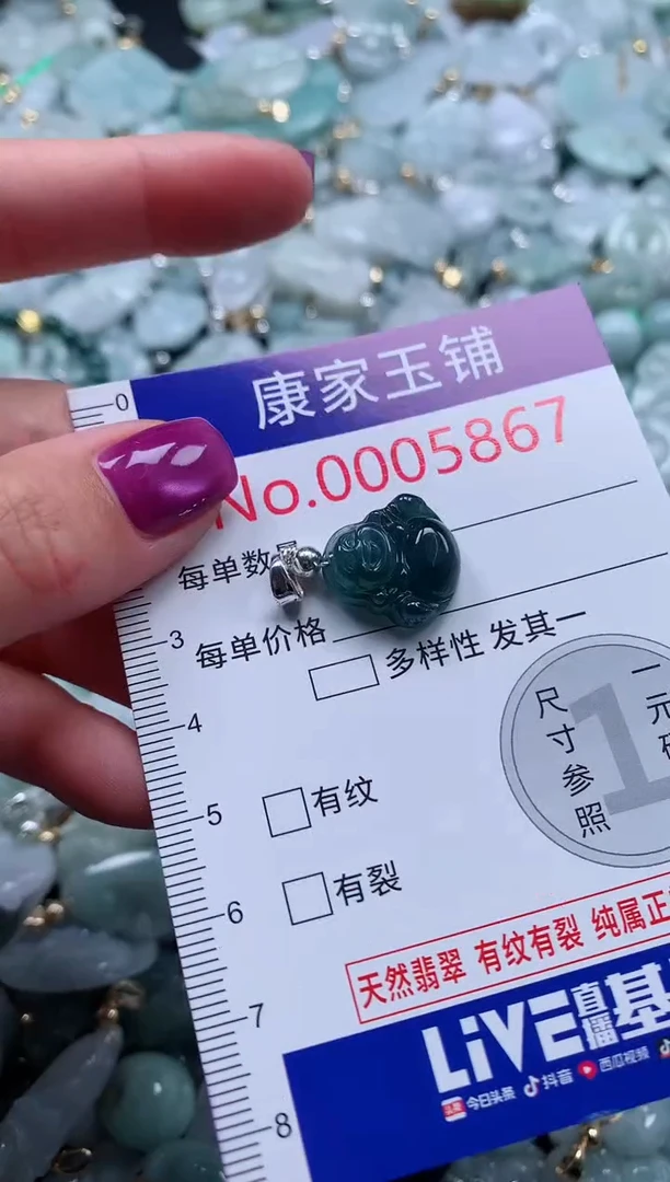 颈饰未镶嵌翡翠5867