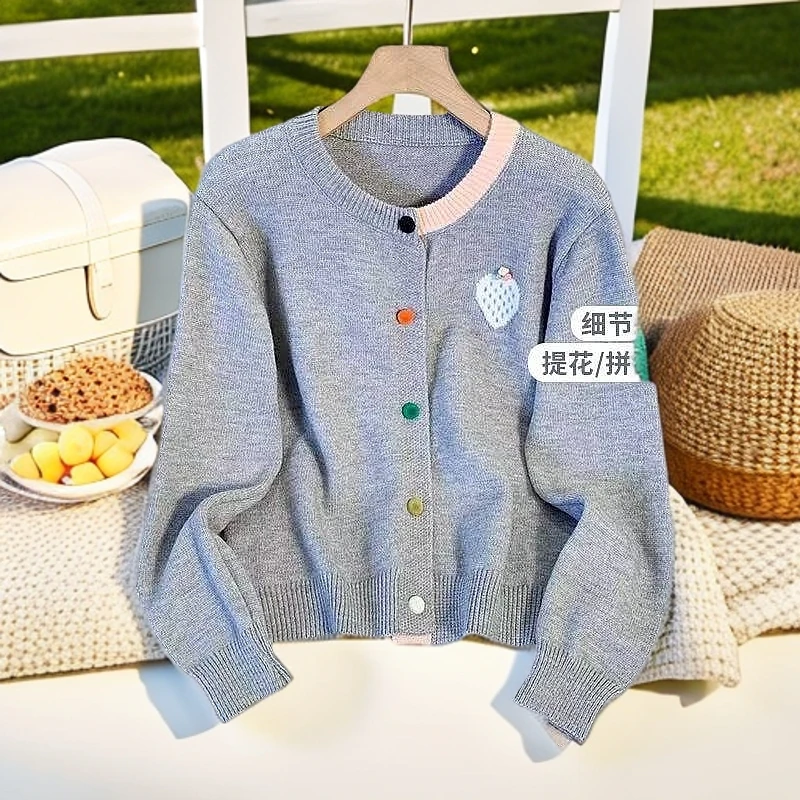 【静静服饰720—820】春夏新款修身~长袖针织衫~时尚~百搭挂脖针织衣