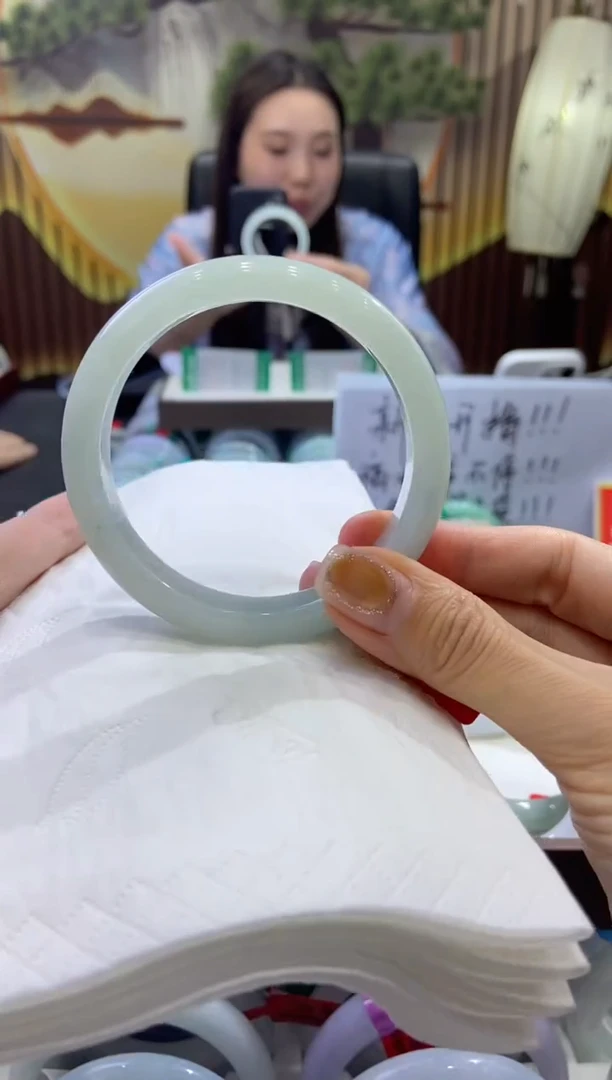 未镶嵌手镯翡翠0006456