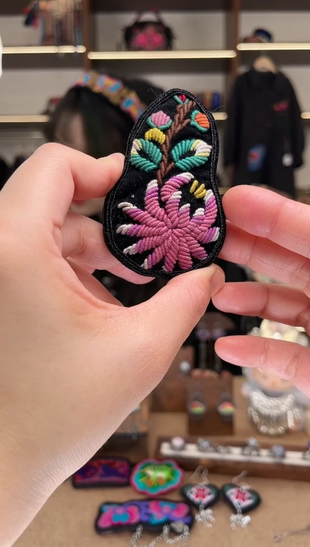 织绣1685黔东南苗族刺绣